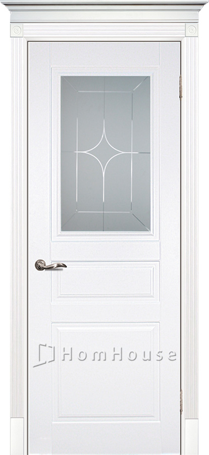 Дверь Смальта 01 Белый