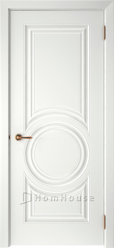 Дверь Смальта-45 Белый